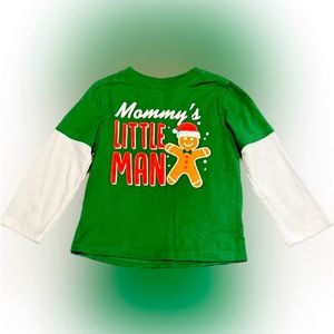 Holiday Time boys 4T long sleeve T-shirt